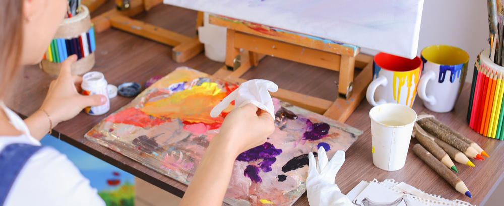 kids painting